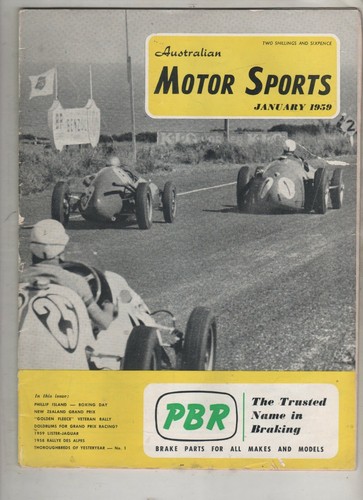 Australian motor sports 1959 - motor,