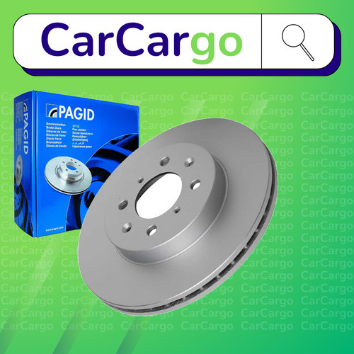 Pagid vented front brake - front, discs