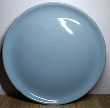 Denby Homestead Large 10" Round Dinner Plate Blue Used (B11)