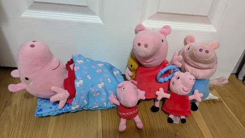 Peppa pig plush - plush, bundle