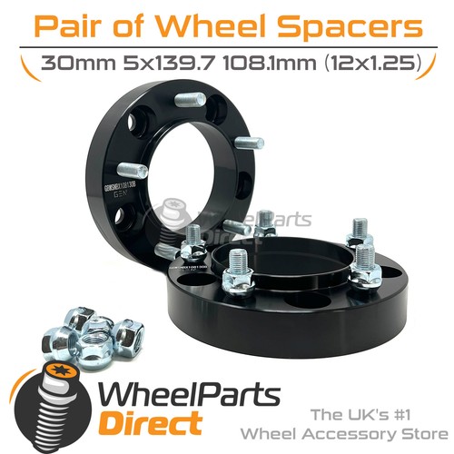 Bolt wheel spacers - bolt-on,