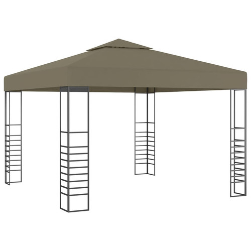 Garden gazebo taupe - garden,