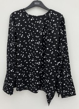 M&S Autograph Black Mix Polka