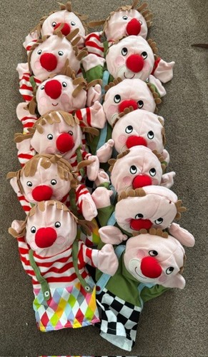 Hand puppets job lot circus