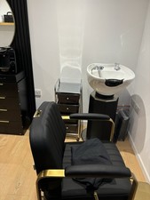 Hairdressing / Barber / Beauty  Chair And Backwash Basin