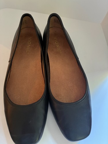 Black vionic orinda ballet - black,