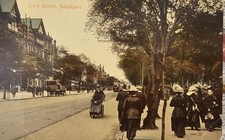 Antique Postcard – Lord Street, Southport – Early 1900s Valentine’s Series