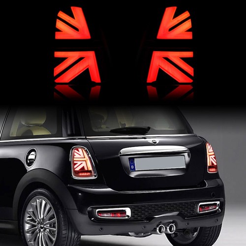 Red led rear lights - red,