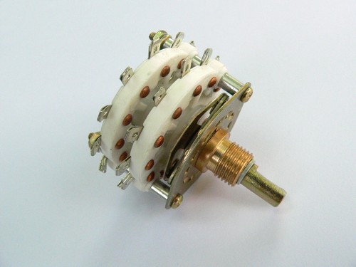 Rotary switch ceramic pole - ceramic, 4