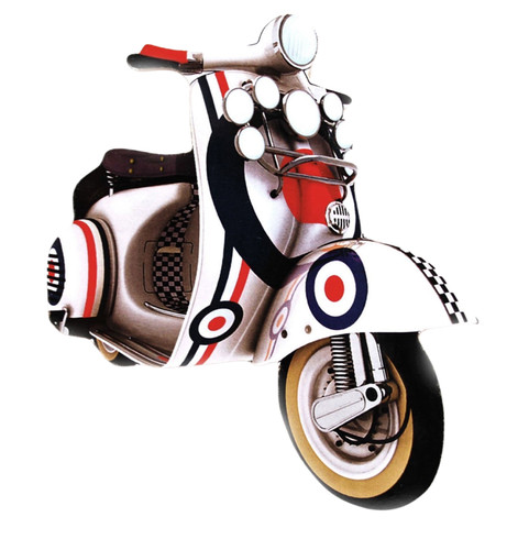 Vespa scooter magnet - vespa,