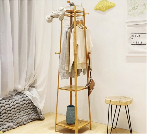 Wooden coat rack - coat, jacket
