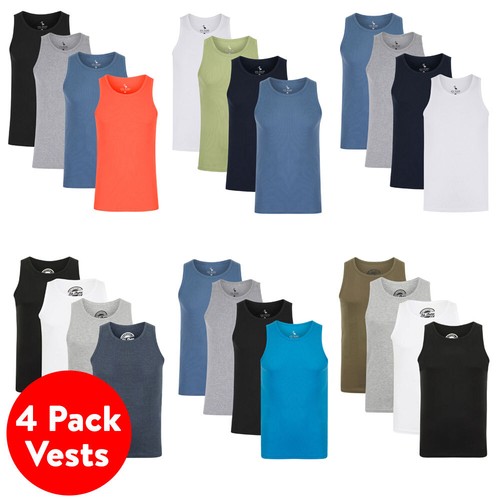 Men pack vests cotton - men's,