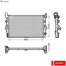 RADIATOR ENGINE COOLING