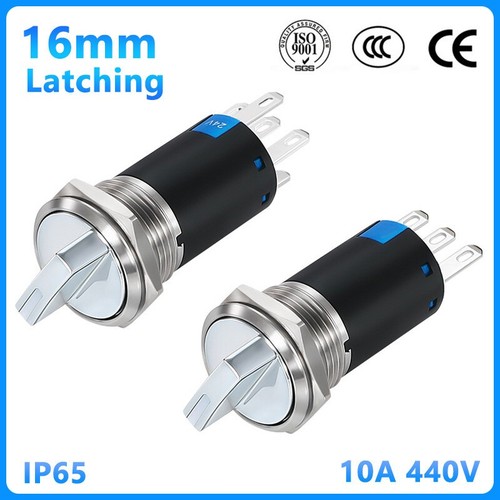 16mm metal rotary switches - 16mm,
