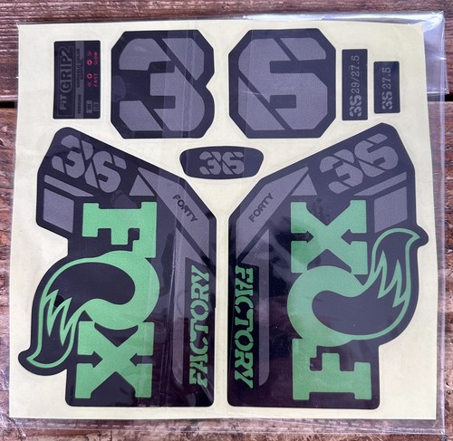 Fox fork stickers mountain - 36,