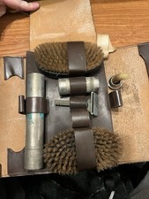 Vintage ever ready razor travel kit leather case