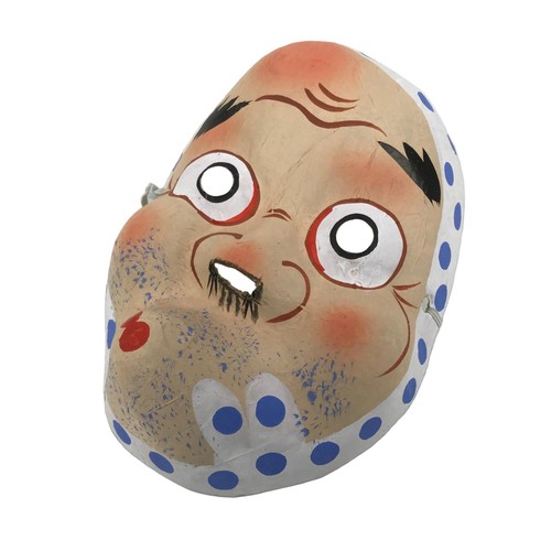 Japanese paper mache noh - japanese,