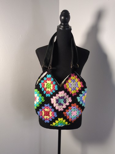 Crochet granny square shoulder - crochet,