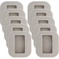  10 Pcs Chair Casters Cups for Carpets Felt Floor Protectors Furniture Feet