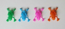 36 Plastic Jumping Frogs Kid