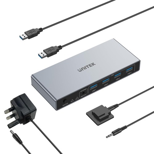 Unitek 60hz displayport kvm - unitek,