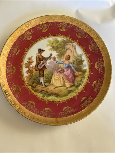 Vintage old vienna - vintage, plate
