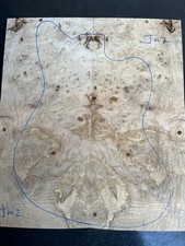 BURR ENGLISH ASH bookmatched