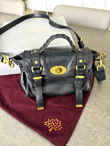 Mulberry black mini alexa - mini,
