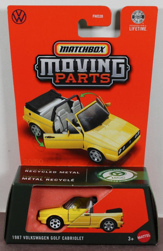 Matchbox 1987 volkswagen golf - matchbox,