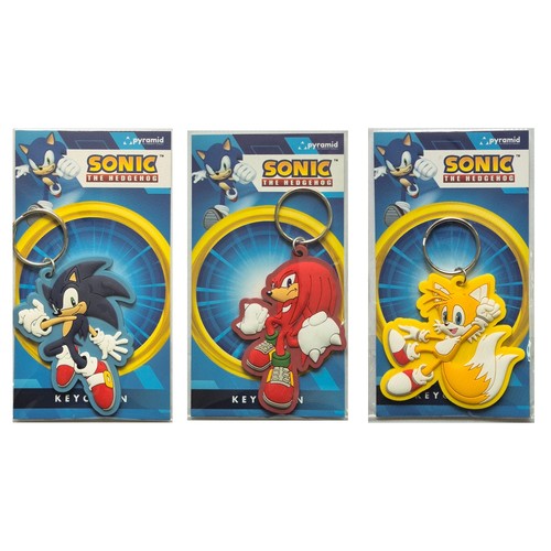 Sonic the hedgehog keychains - hedgehog,