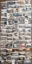 BULK Collection 80 POSTCARDS : Vintage Good Quality Black & White Mix