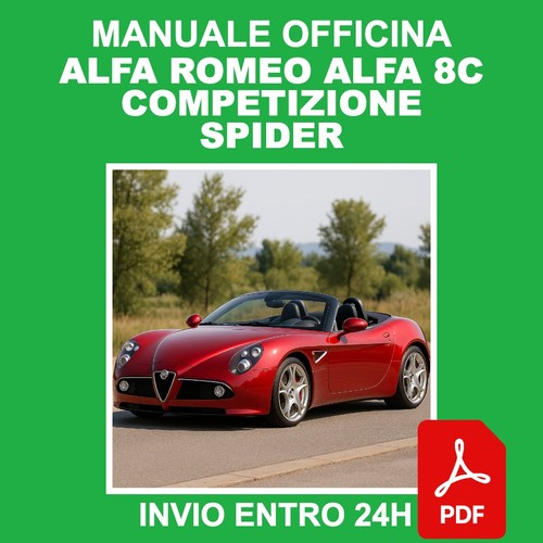 Workshop manual alfa romeo - alfa,