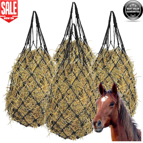 4pcs hay net for - hay, slow