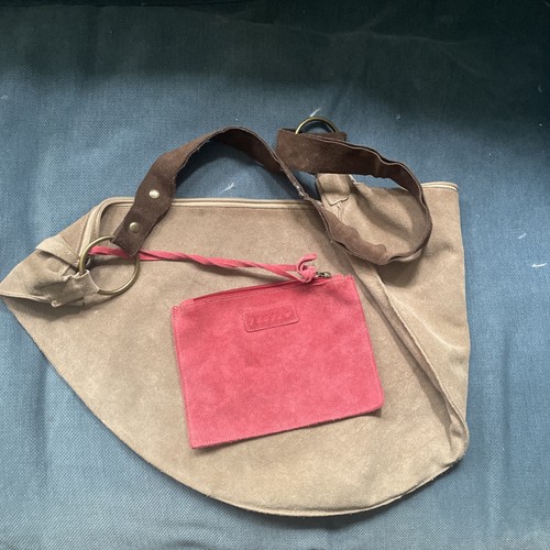 Jigsaw beige brown - brown, suede