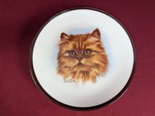 Coalport Long Haired Ginger Cat Kitten Collectors Plate Derick Bown