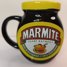 Vintage Retro Ceramic Marmite Mug. Very Good Condition. Coffee/tea Cup