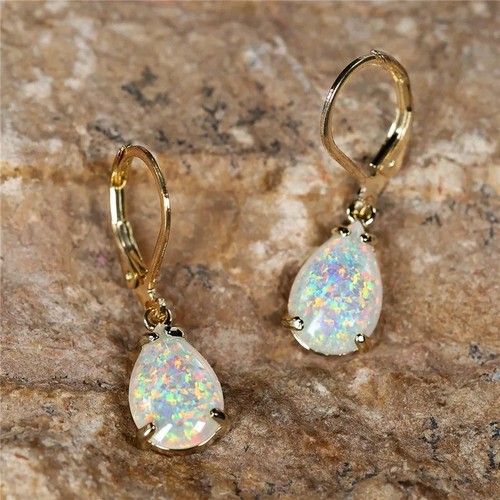 Female white fire opal - fire,