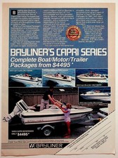 Bayliner Capri Series Boat Ad