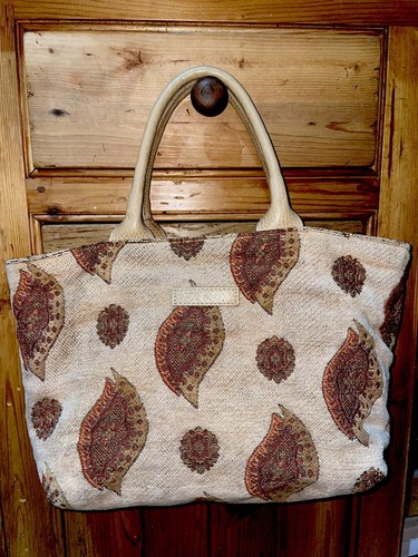 Liz cox tapestry tote paisley - liz,