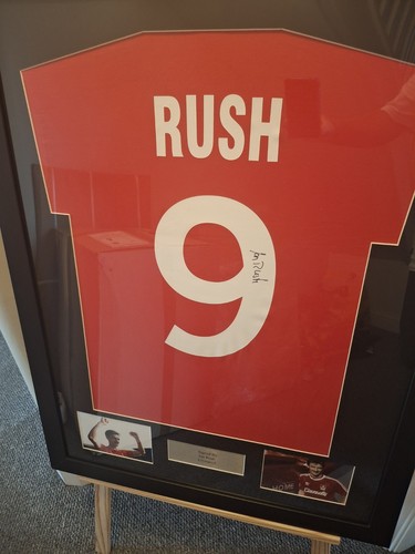 Ian rush signed liverpool - rush,
