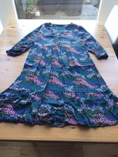 Sugarhill Boutique Brighton 14-16 Floral Maxi Dress Long Sleeve Button Front 