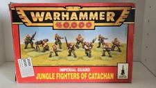 Imperial Guard Catachan Jungle Fighters Metal Squad X10 Boxed Painted Warhammer
