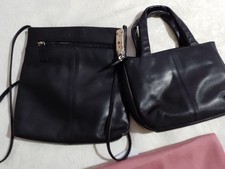 Radley bags x 2. 1 x black mini bag. 1x black messenger bag. Good used condition