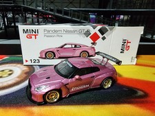 MiniGT 1/64 Nissan Skyline GT-R Pandem R35 Passion Pink MGT00123 Rare Immaculate