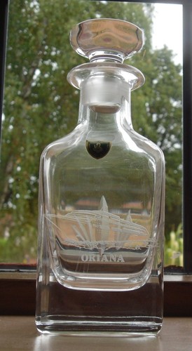 Miniature P&O Oriana Inaugural