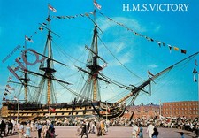 Picture Postcard:;H.M.S. VICTORY [SALMON]