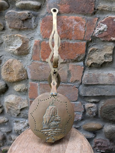 Antique pierced brass - brass, chestnut