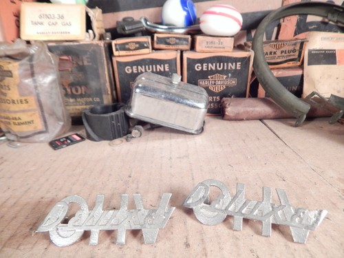 Harley fender badges ohv - fender,