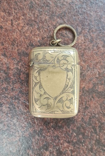 Antique vesta case - antique,