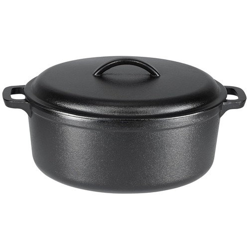 Versatile quart round cast - 7-quart,